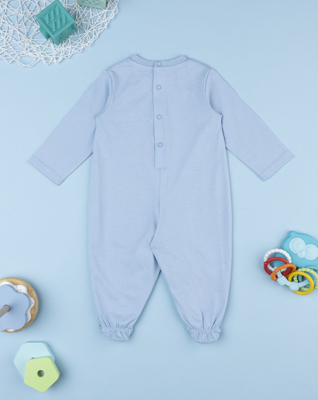 βρεφικό φορμάκι γαλάζιο 101 dalmatians για αγόρι - Prénatal