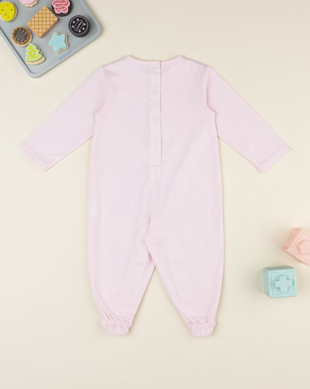 βρεφικό φορμάκι ροζ the aristocats για κορίτσι - Prénatal