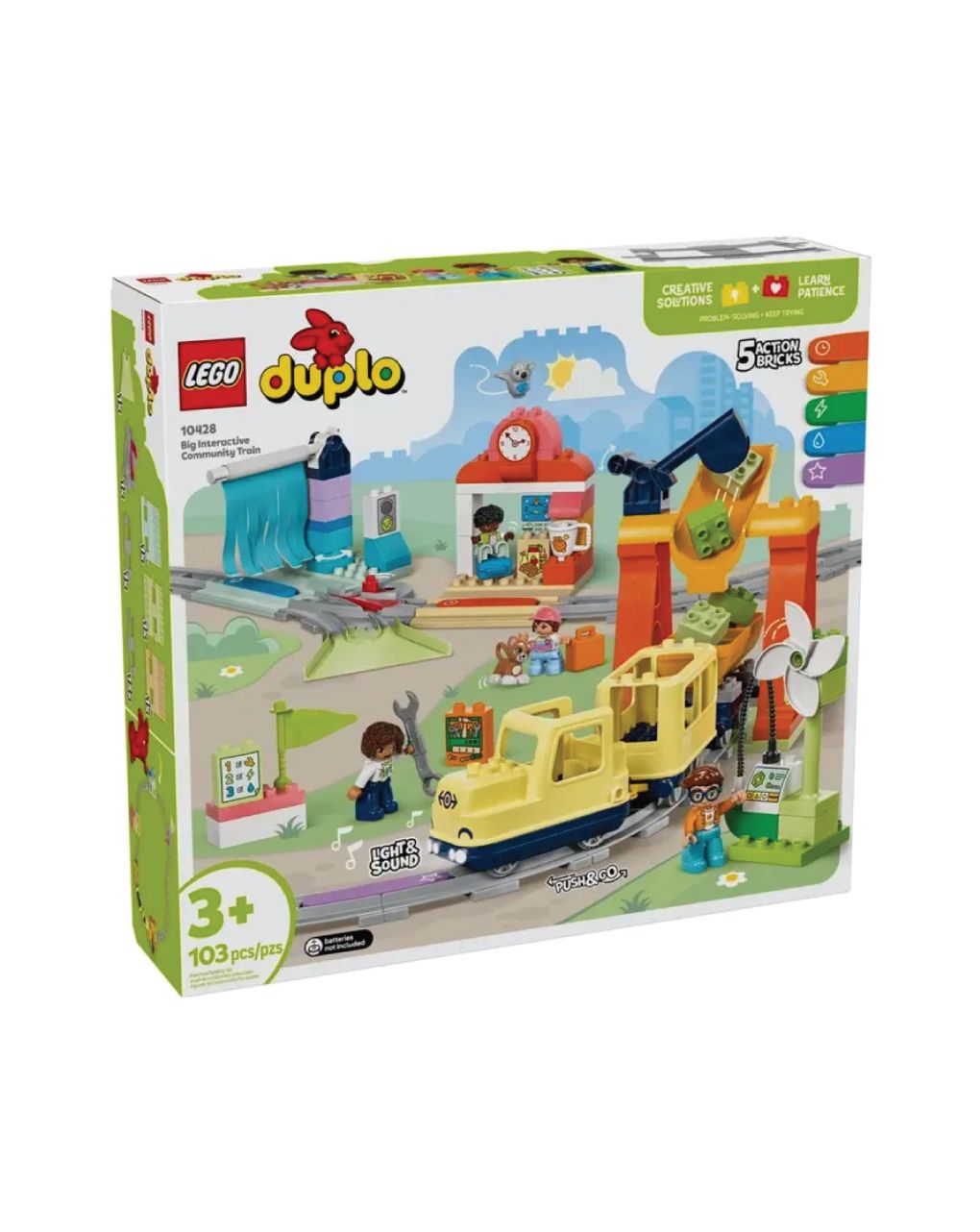 Lego duplo big interactive community train 10428