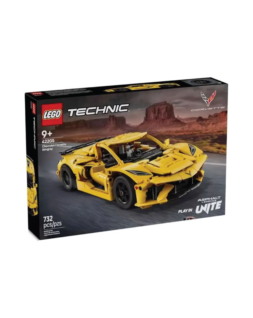Lego technic chevrolet corvette stingray 42205