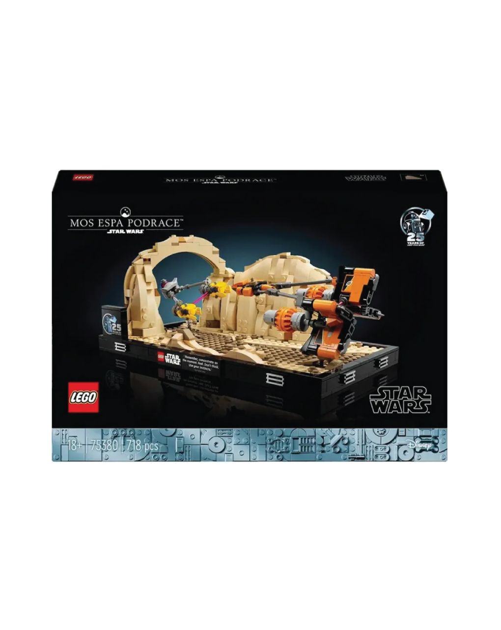 Lego star wars mos espa podrace diorama 75380