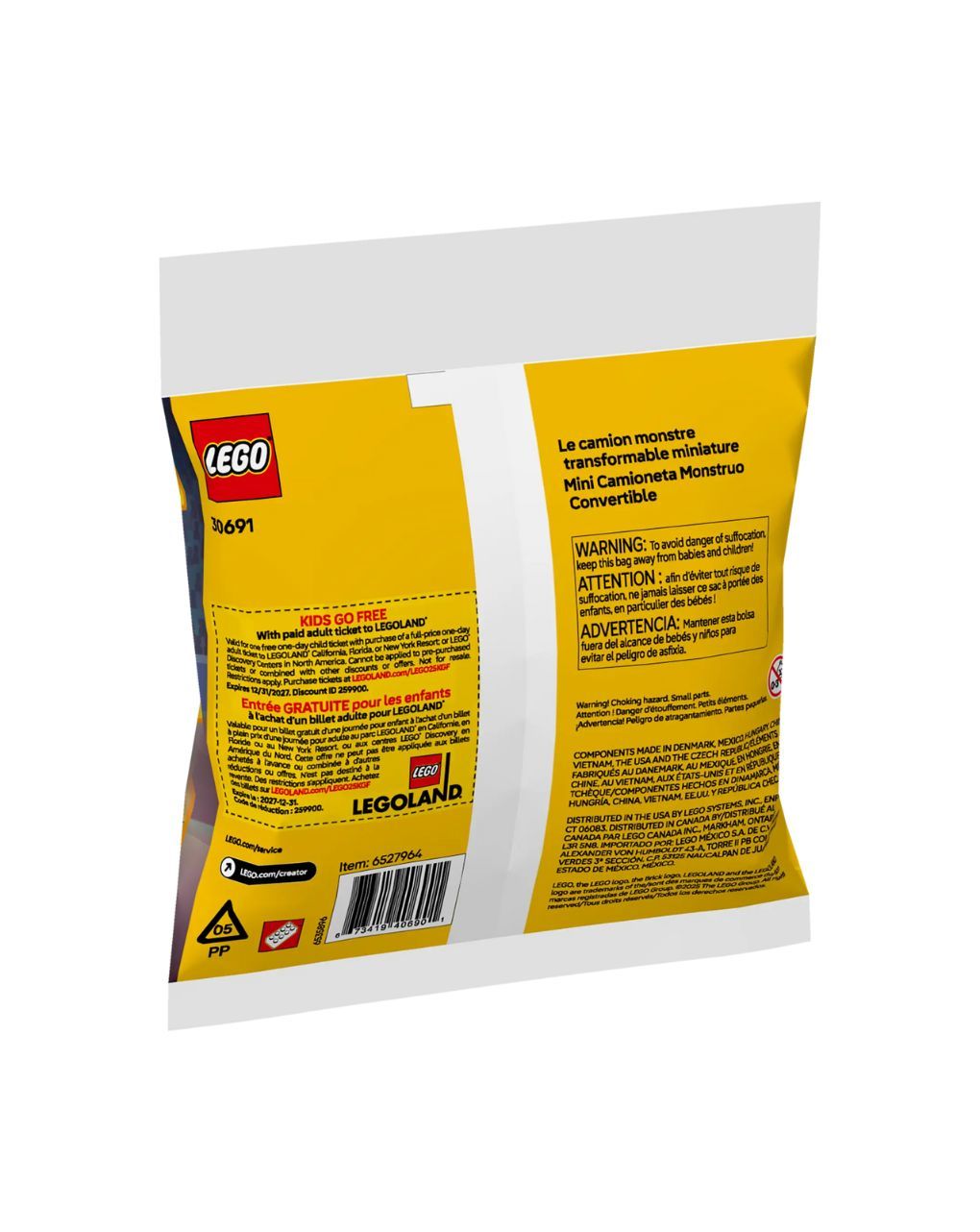 Lego creator monster truck 30691 - Lego, Lego Creator