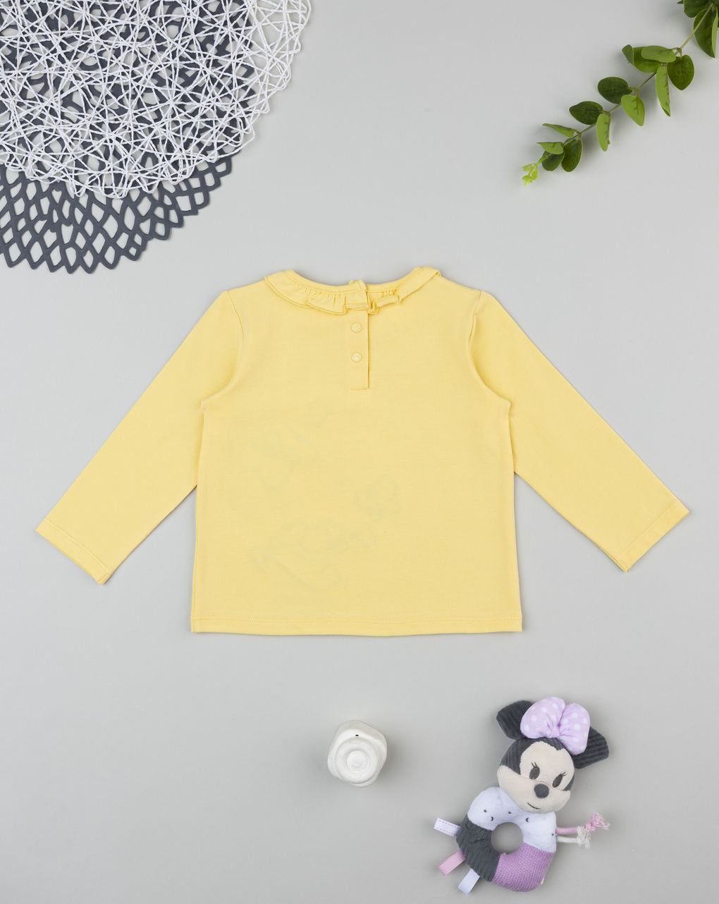βρεφική μπλούζα κίτρινη minnie για κορίτσι - Prénatal