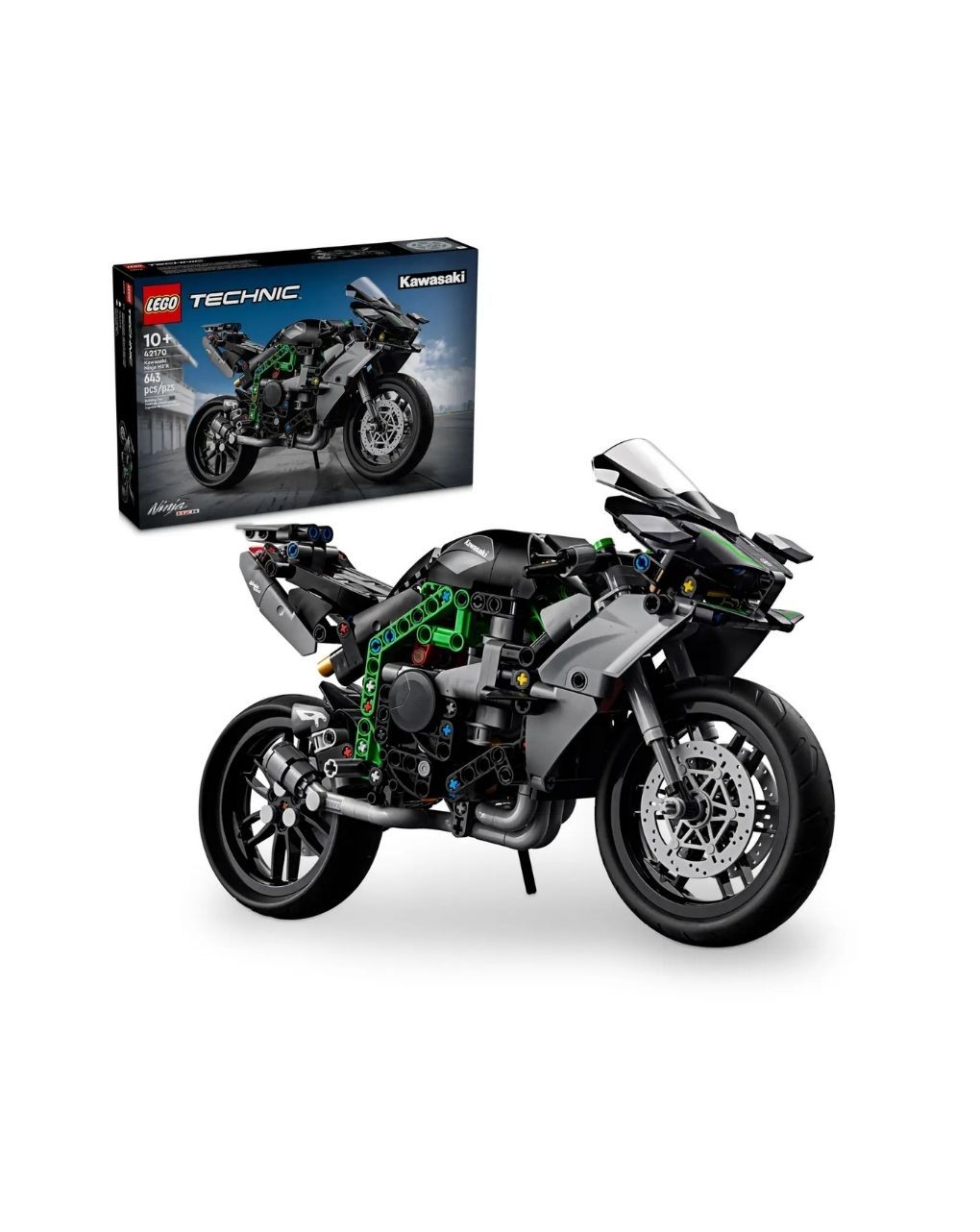 Lego technic kawasaki ninja h3r motorcycle 42170 - Lego, Lego Technic