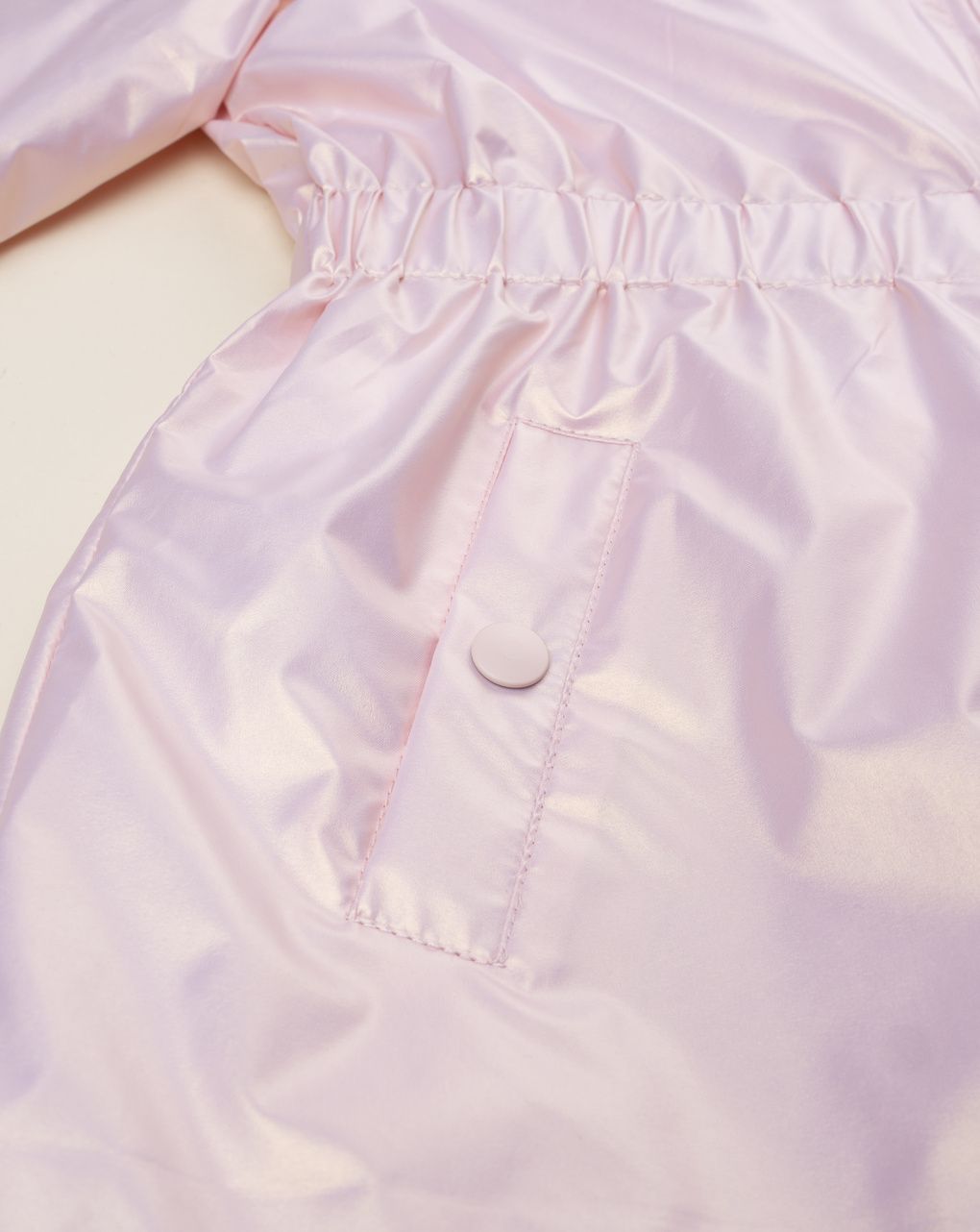 παιδικό μπουφάν ροζ ιριδίζον για κορίτσι - Prénatal