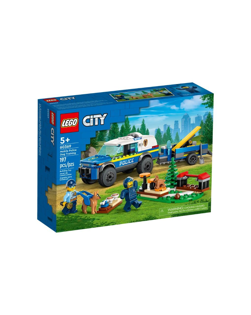 Lego city mobile police dog training 60369 - LEGO, LEGO City