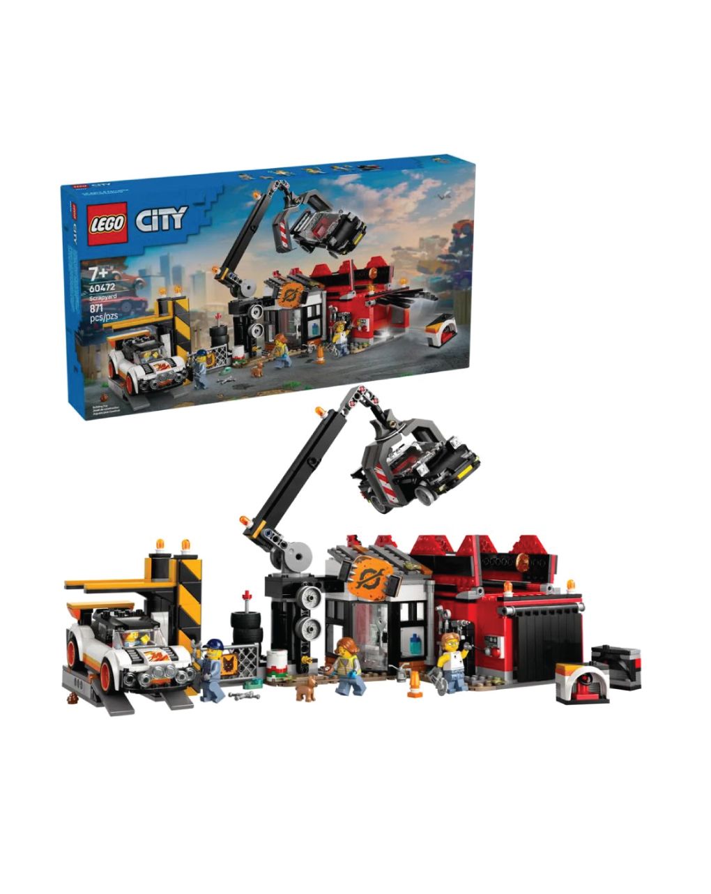 Lego city scrapyard with cars 60472 - Lego, Lego City