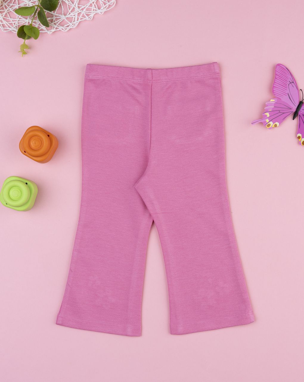 βρεφικό κολάν καμπάνα ροζ με λουλούδια για κορίτσι - Prénatal