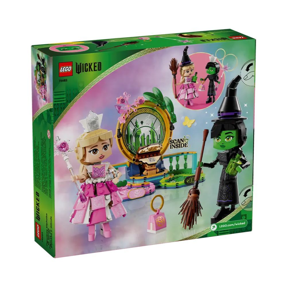 Lego wicked elphaba & glinda figures 75682 - LEGO, LEGO Wicked