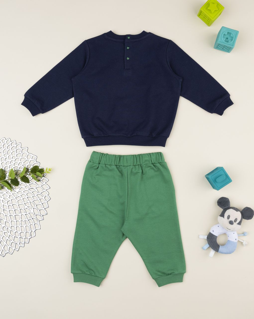 βρεφικό σετ φούτερ/φόρμα mickey για αγόρι - Prénatal