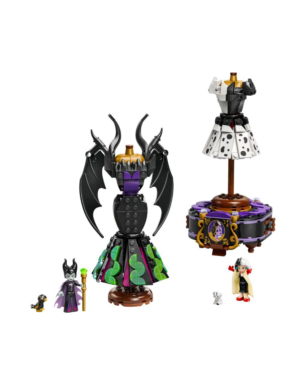 Lego disney maleficent's & cruella de vil's dresses 43262 - Lego, LEGO DIsney