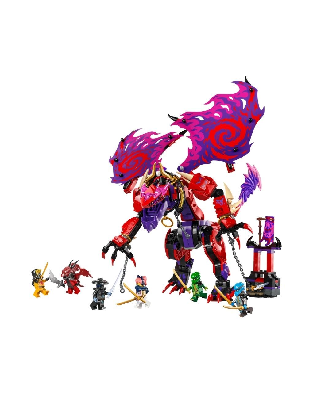 Lego ninjago thunderfang dragon of chaos 71832 - Lego, Lego Ninjago