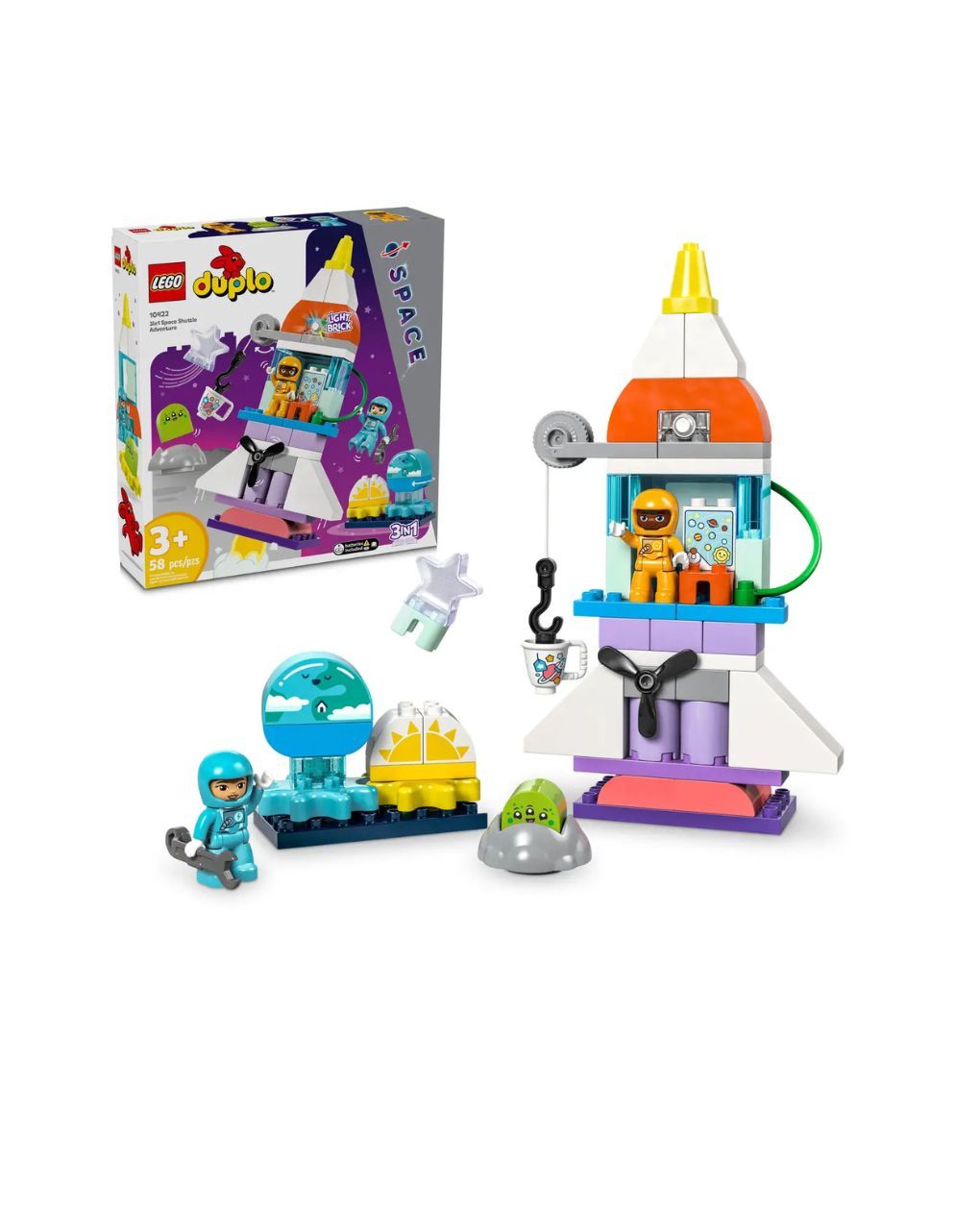 Lego duplo 3in1 space shuttle adventure 10422 - Lego, LEGO Duplo