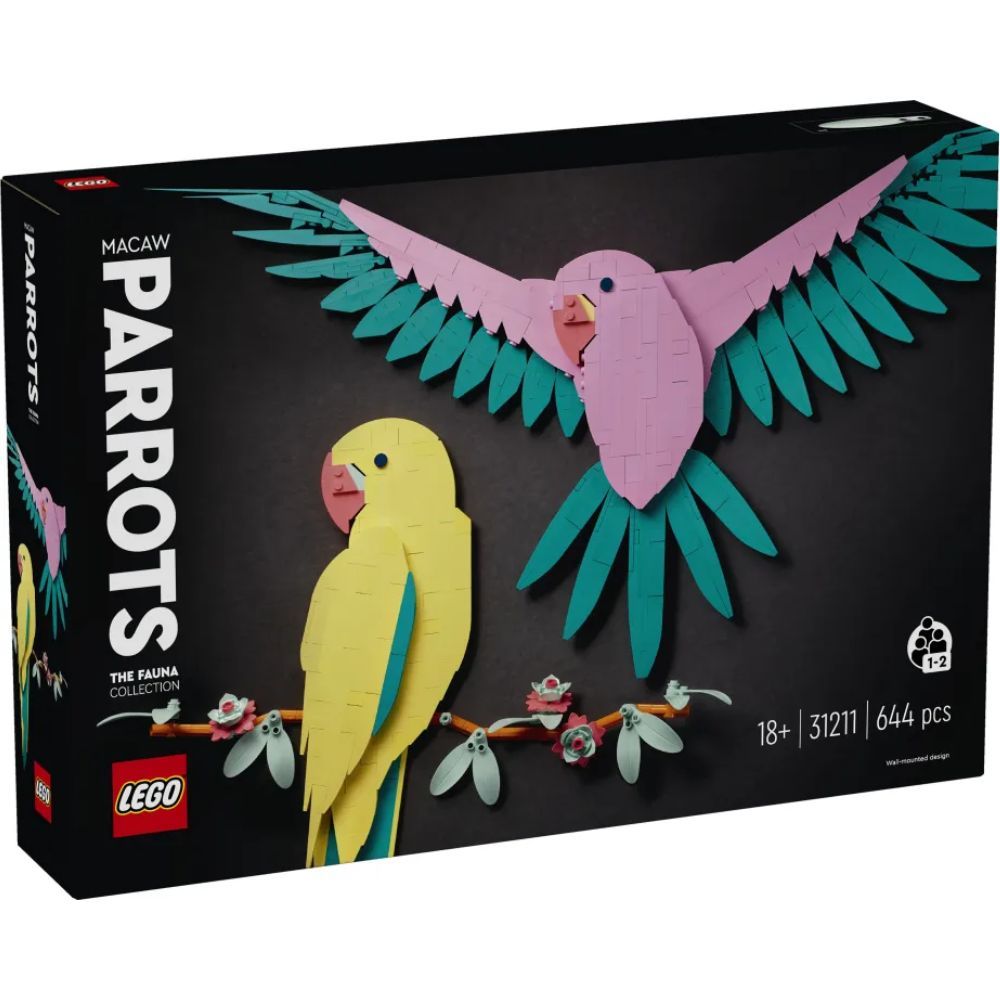 Lego art the fauna collection macaw parrots 31211 - LEGO, LEGO Art