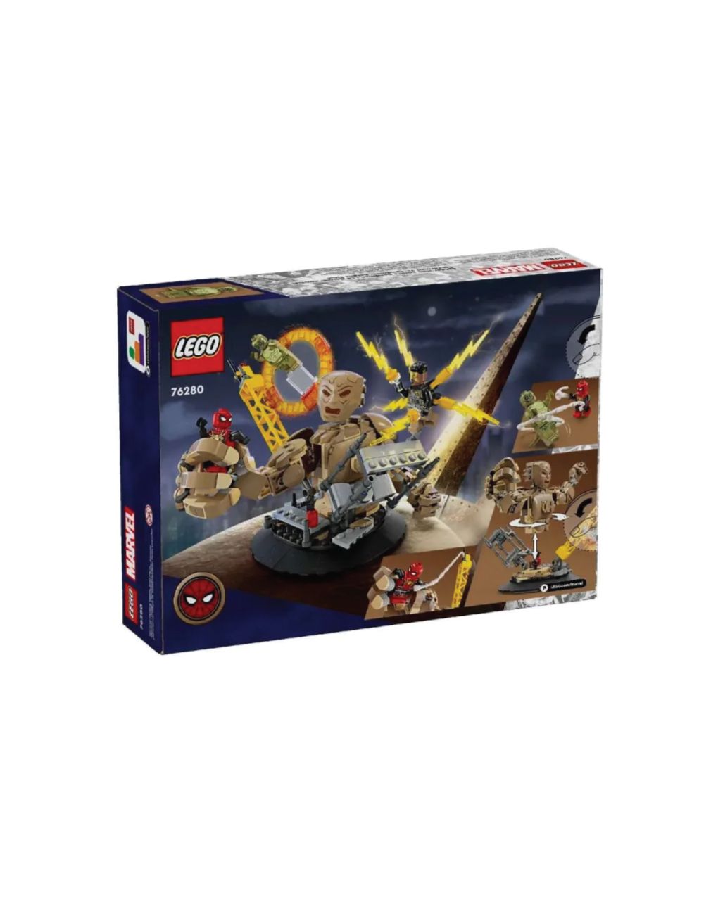 Lego super heroes spider-man vs. sandman: final battle 76280 - Lego, Lego Marvel Super Heroes