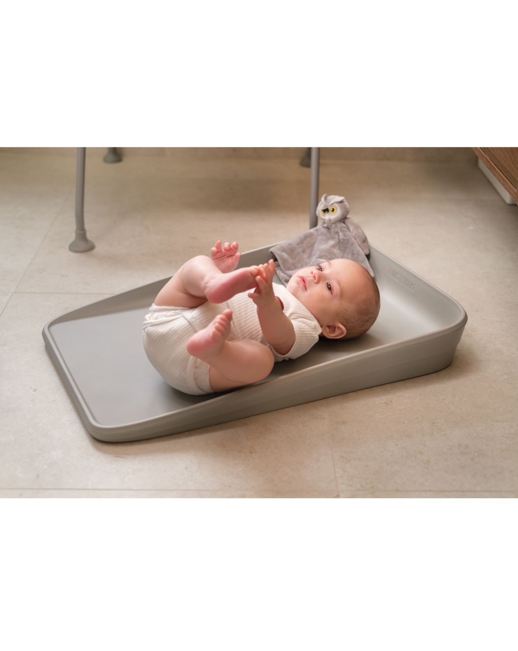 Twistshake βρεφική αλλαξιέρα αφρού faded grey 32-08-79144 - Twistshake
