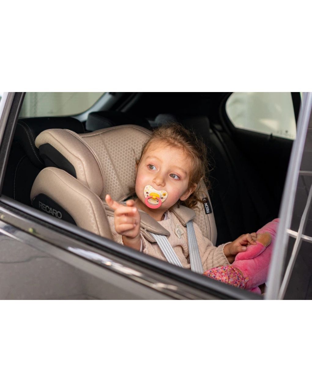 Recaro κάθισμα αυτοκινήτου xenon 1 360° i-size (40-125cm) elegant beige b1102060 - Recaro