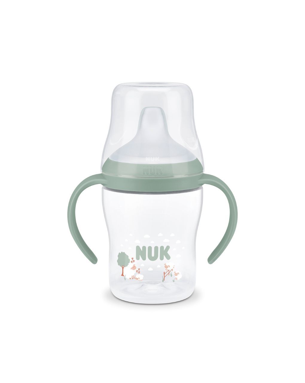 Nuk εκπαιδευτικό ποτηράκι perfect match 6m+ 150ml sheep - Nuk