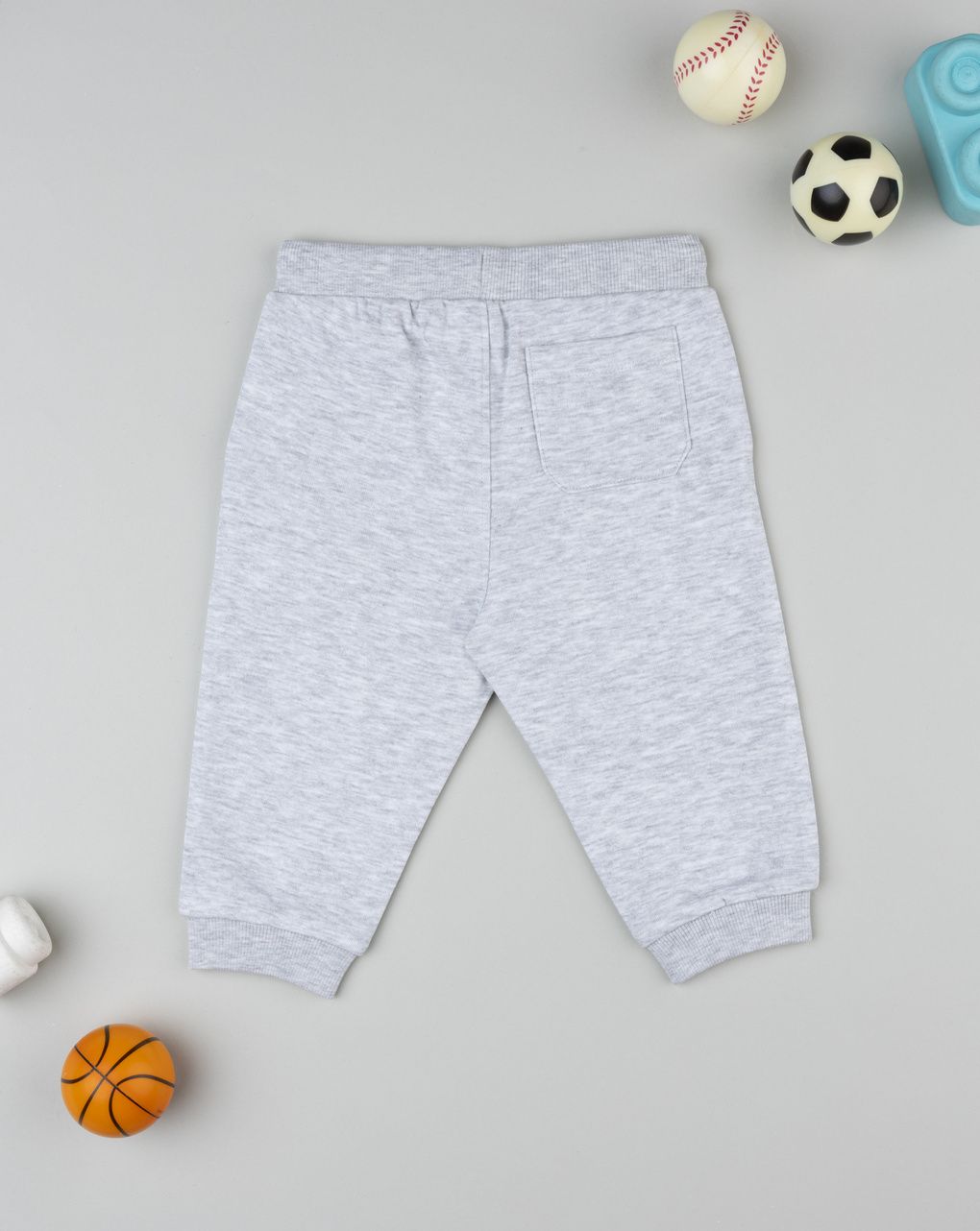 βρεφικό παντελόνι φόρμας γκρι game on για αγόρι - Prénatal
