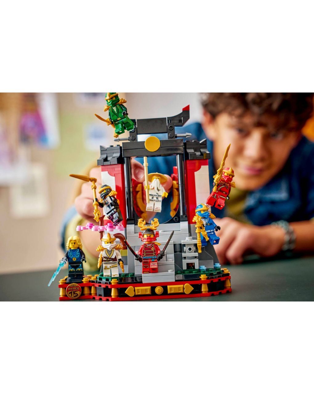 Lego ninjago ninja character display 15th anniversary 71866 - LEGO, Lego Ninjago