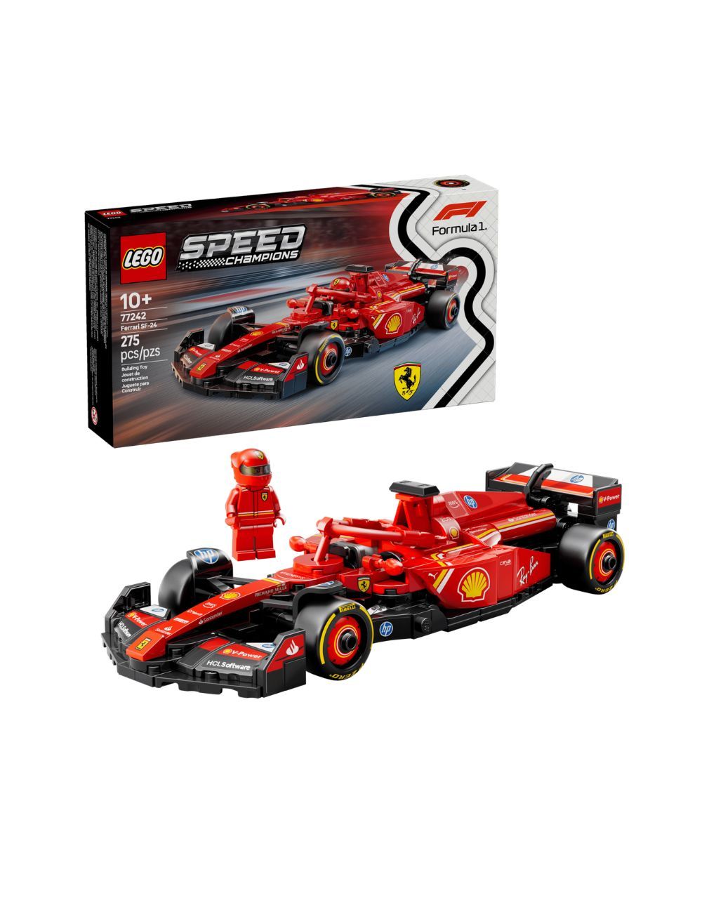 Lego speed champions ferrari sf-24 f1 race car 77242 - Lego, LEGO F1®, LEGO Speed Champions