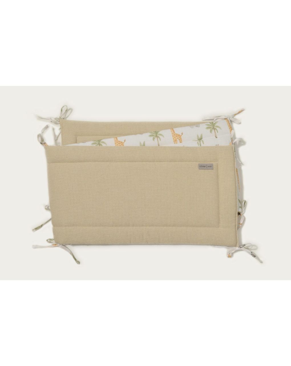 Baby oliver πάντα προστασίας κρεβατιού μπεζ 424 46-6702/424 - Baby Oliver