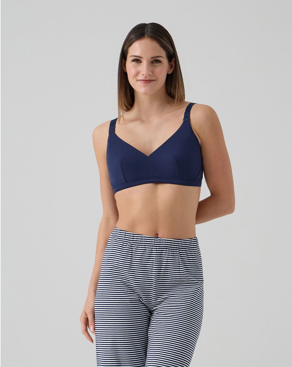 γυναικείο σουτιέν θηλασμού μπλε