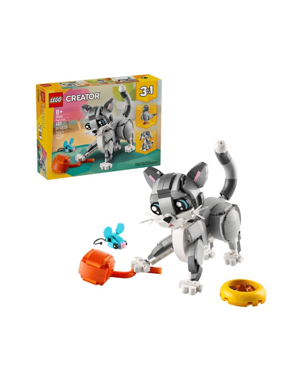 Lego creator 3in1 playful cat 31163 - LEGO, LEGO Creator