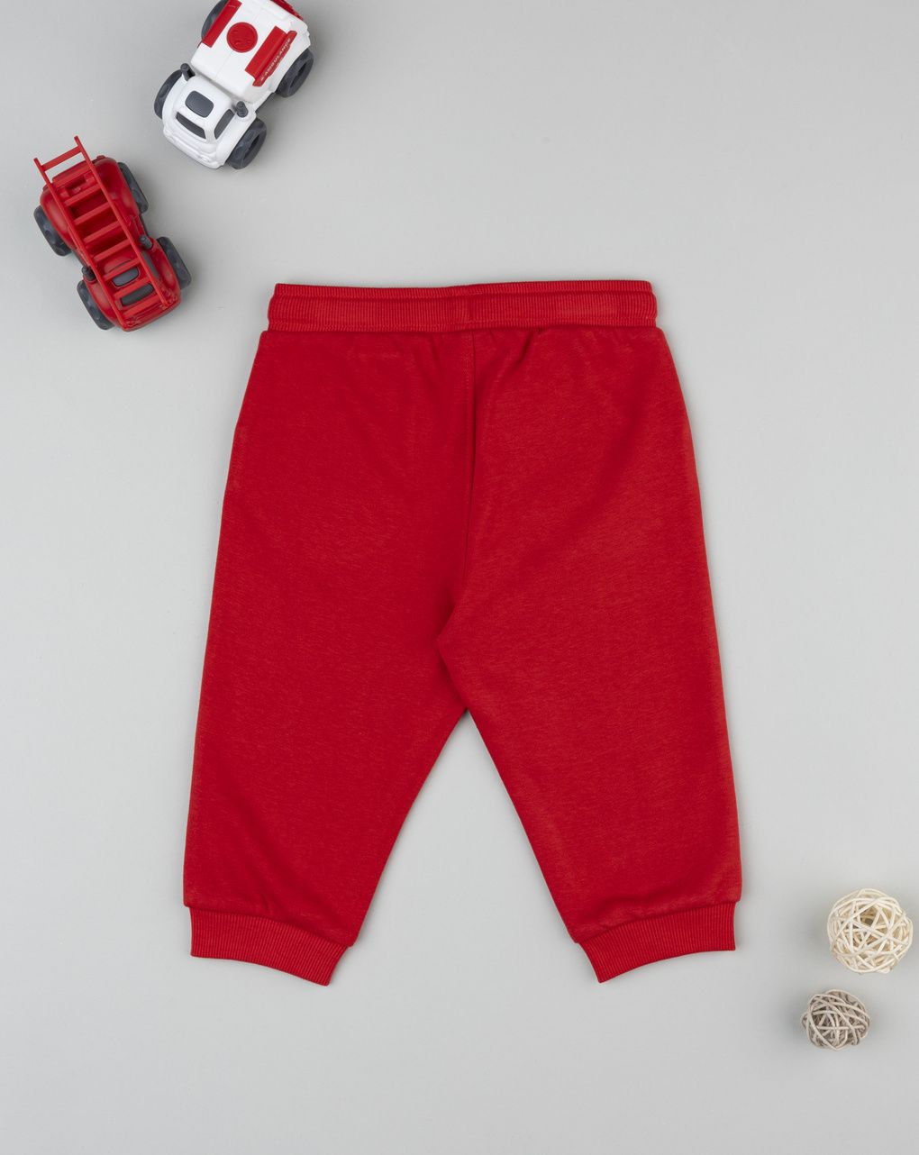 βρεφικό παντελόνι φόρμας κόκκινο για αγόρι - Prénatal