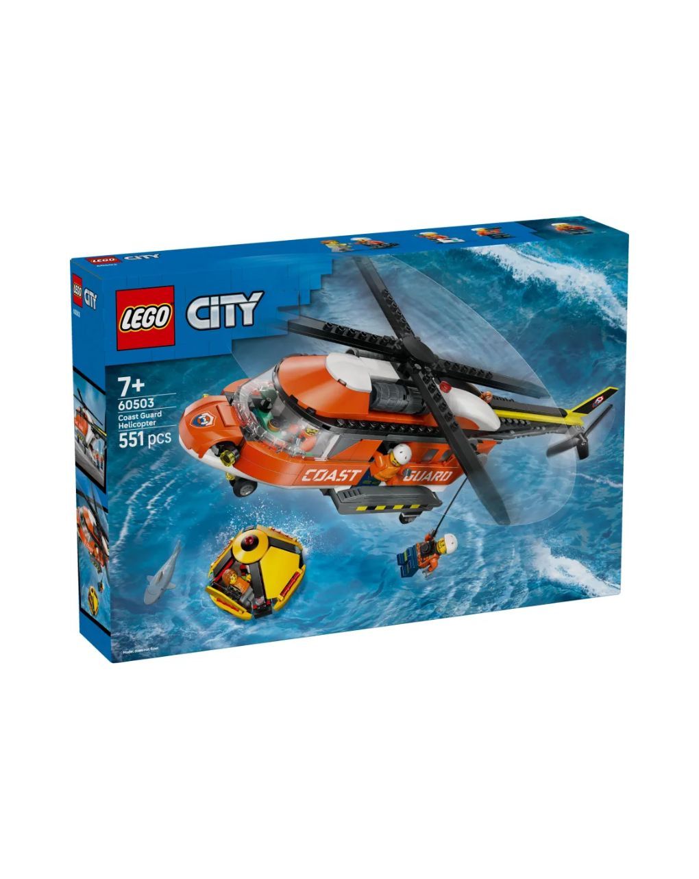 Lego city coast guard helicopter 60503