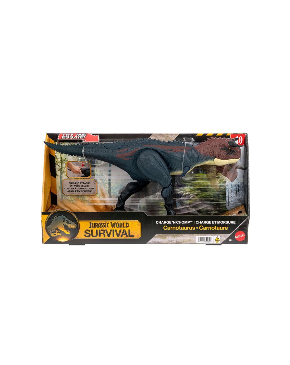 Jurassic world καρνόταυρος που δαγκώνει & επιτίθεται jkg85