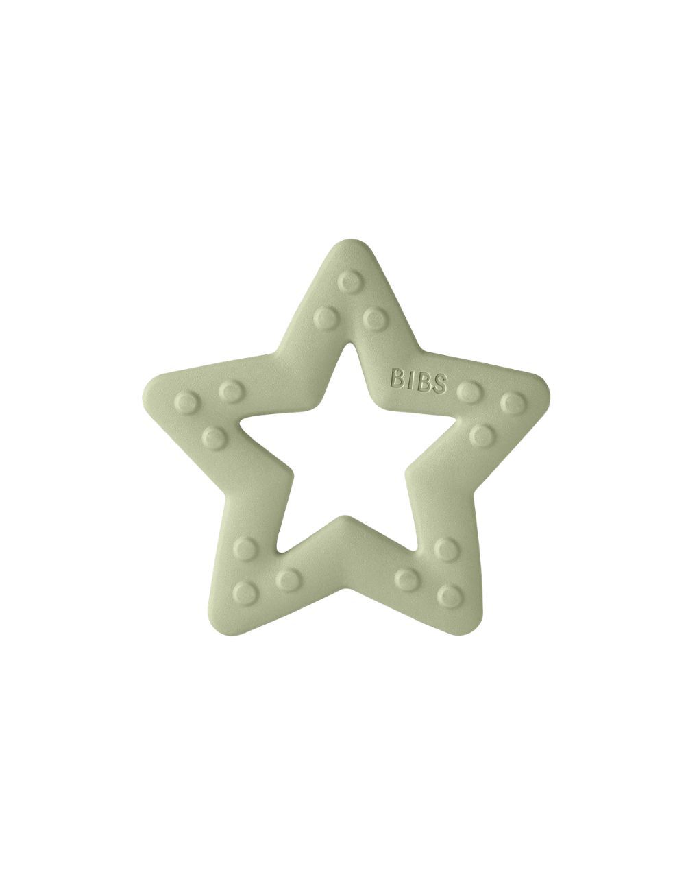 Bibs μασητικό αστεράκι 0m+ sage 3000250 - BIBS