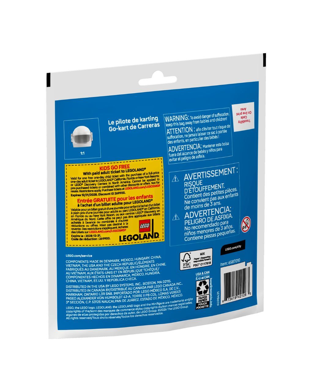 Lego city go-kart racer 30719 - Lego, Lego City