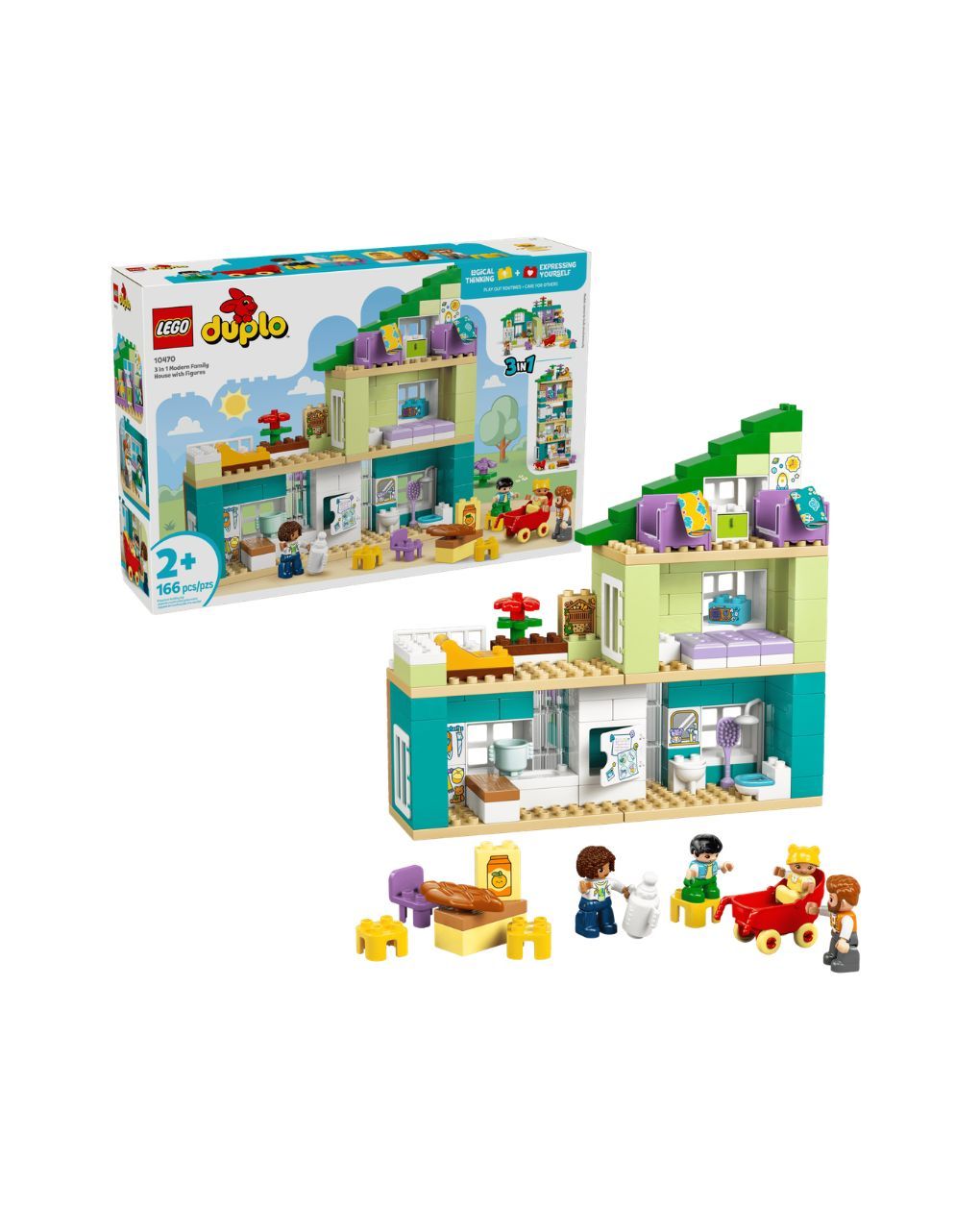 Lego duplo 3in1 modern family house with figures 10470 - Lego, LEGO Duplo