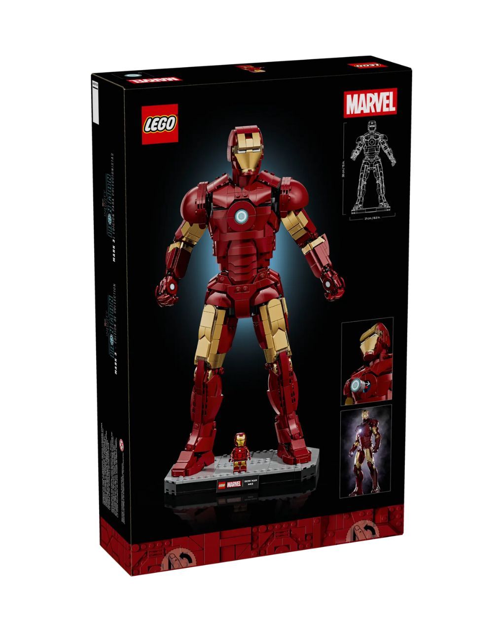 Lego marvel iron man mark 3 collector’s edition 76344 - LEGO, LEGO Marvel Super Heroes