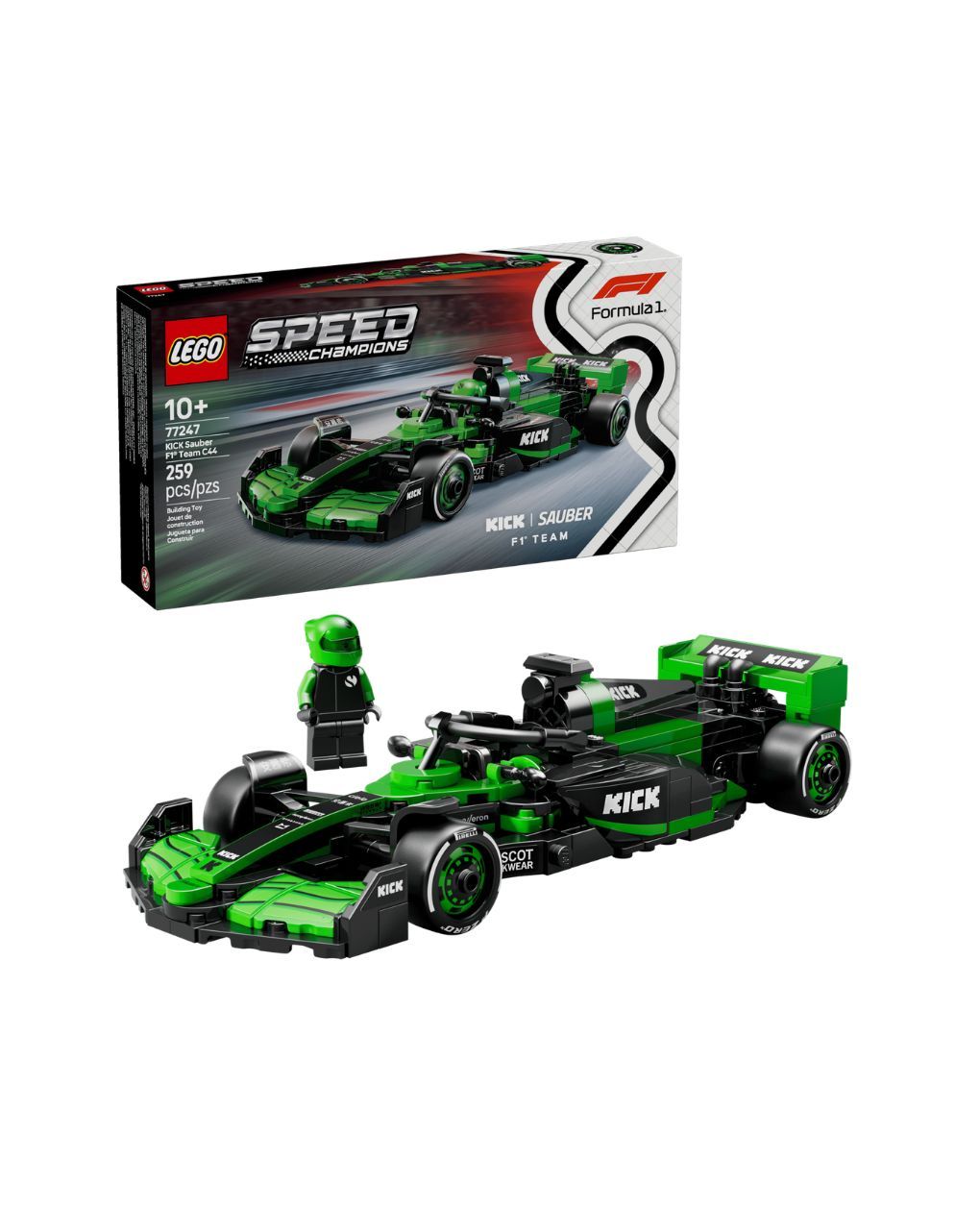 Lego speed champions aston martin aramco f1 amr24 race car 77245 - LEGO, LEGO F1®, LEGO Speed Champions