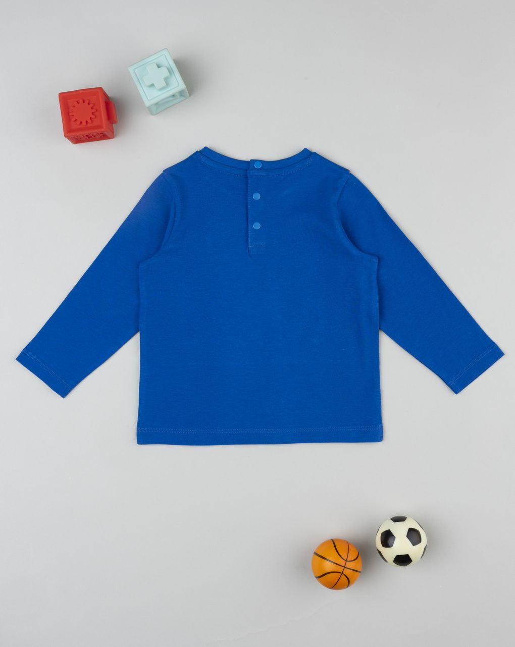 βρεφική μπλούζα μπλε baseball για αγόρι - Prénatal