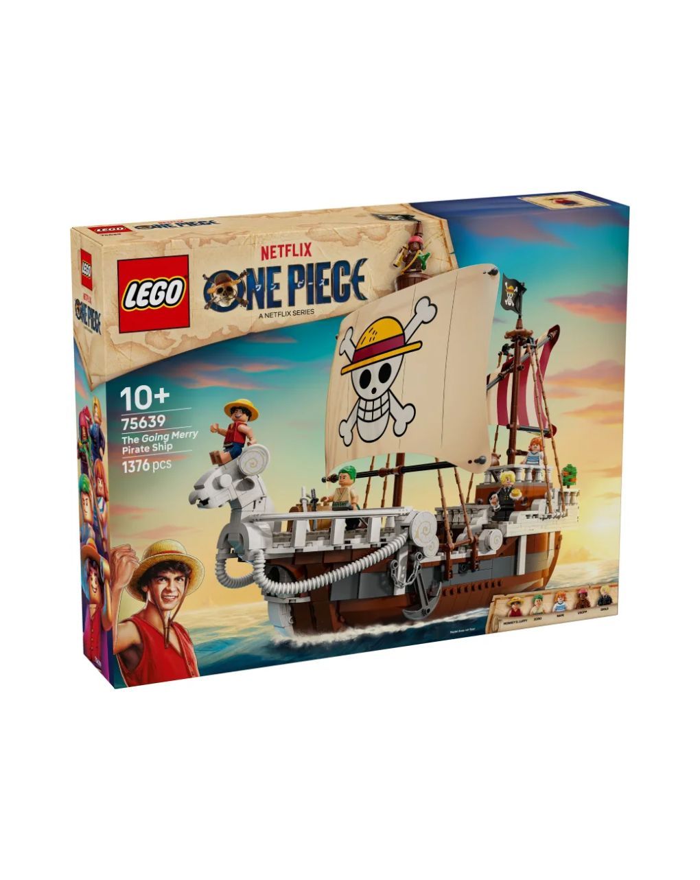 Lego one piece the going merry pirate ship 75639