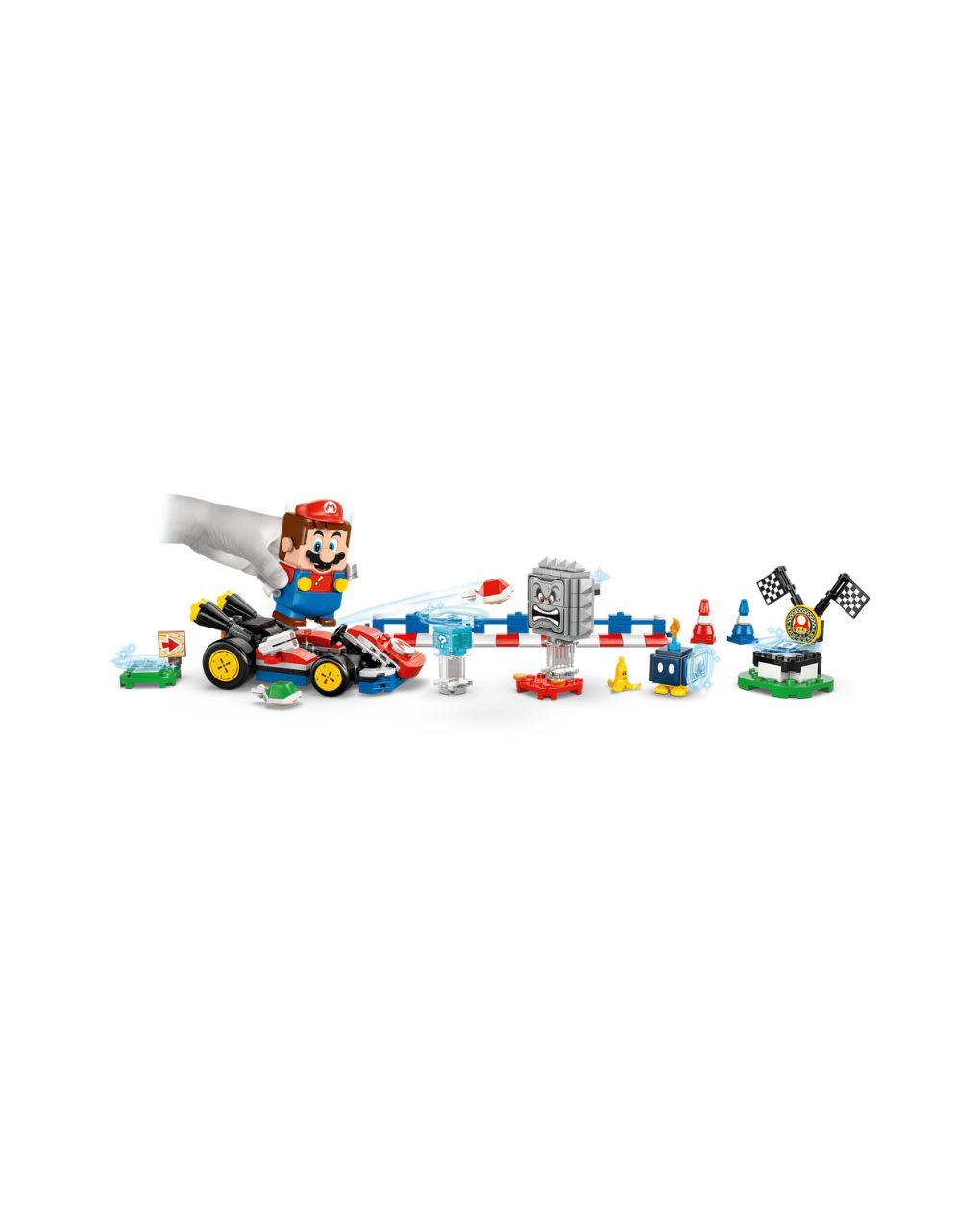 Lego super mario kart-interactive lego mario & standard kart 72043 - Lego, LEGO Super Mario