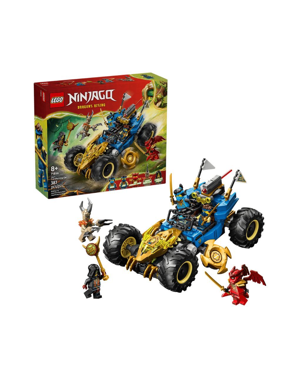 Lego ninjago jay's transforming car 71856 - LEGO, Lego Ninjago
