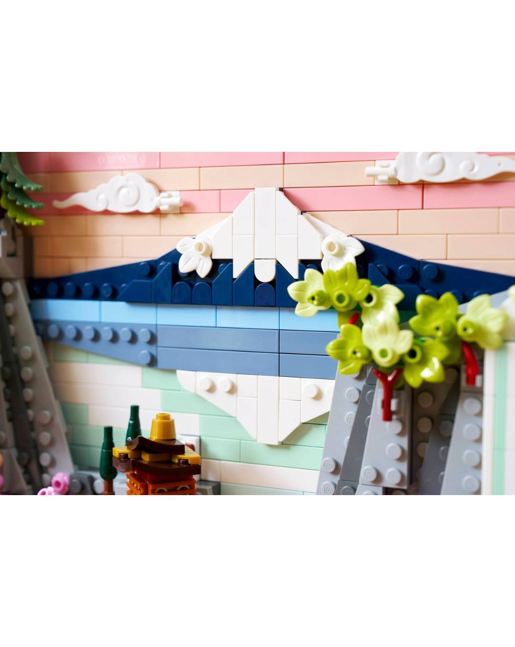 Lego art japanese cherry blossom landscape 31218 - Lego, Lego Art