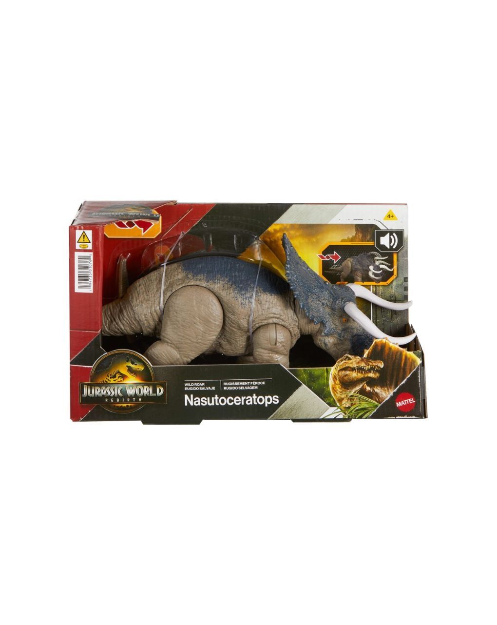 Jurassic world rebirth δεινόσαυροι με κινούμενα μέλη, λειτουργία επίθεσης & ήχους jgb87 (4 σχέδια) - Jurassic World