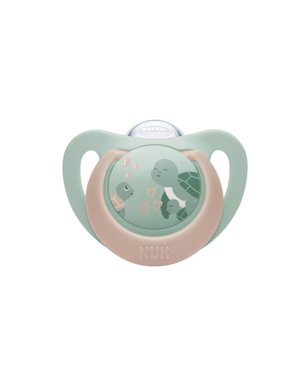 Nuk πιπίλα σιλικόνης first choice soft 18-36m turtle - Nuk