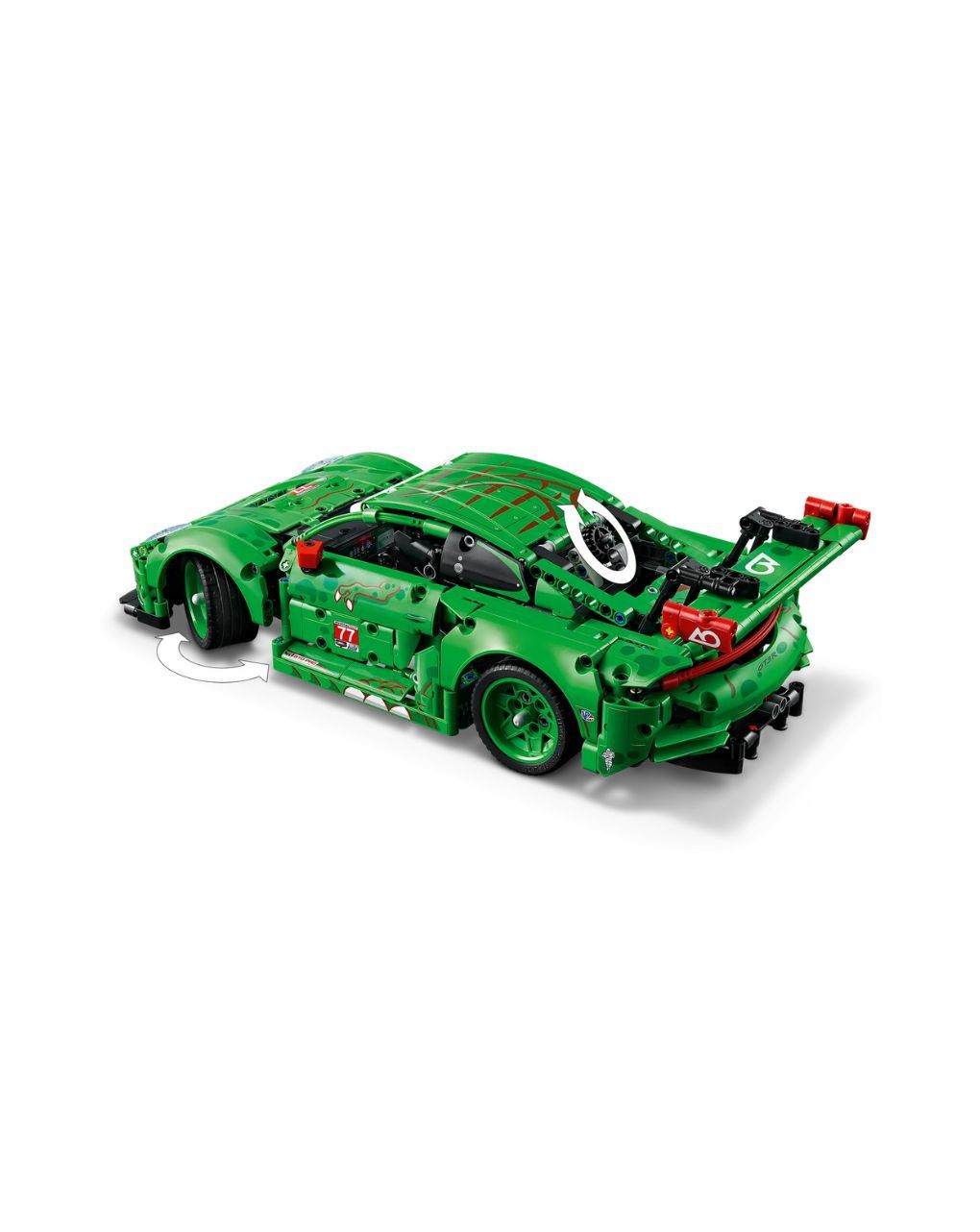 Lego technic porsche 911 gt3 r rexy ao racing car 42224 - Lego, LEGO Speed Champions