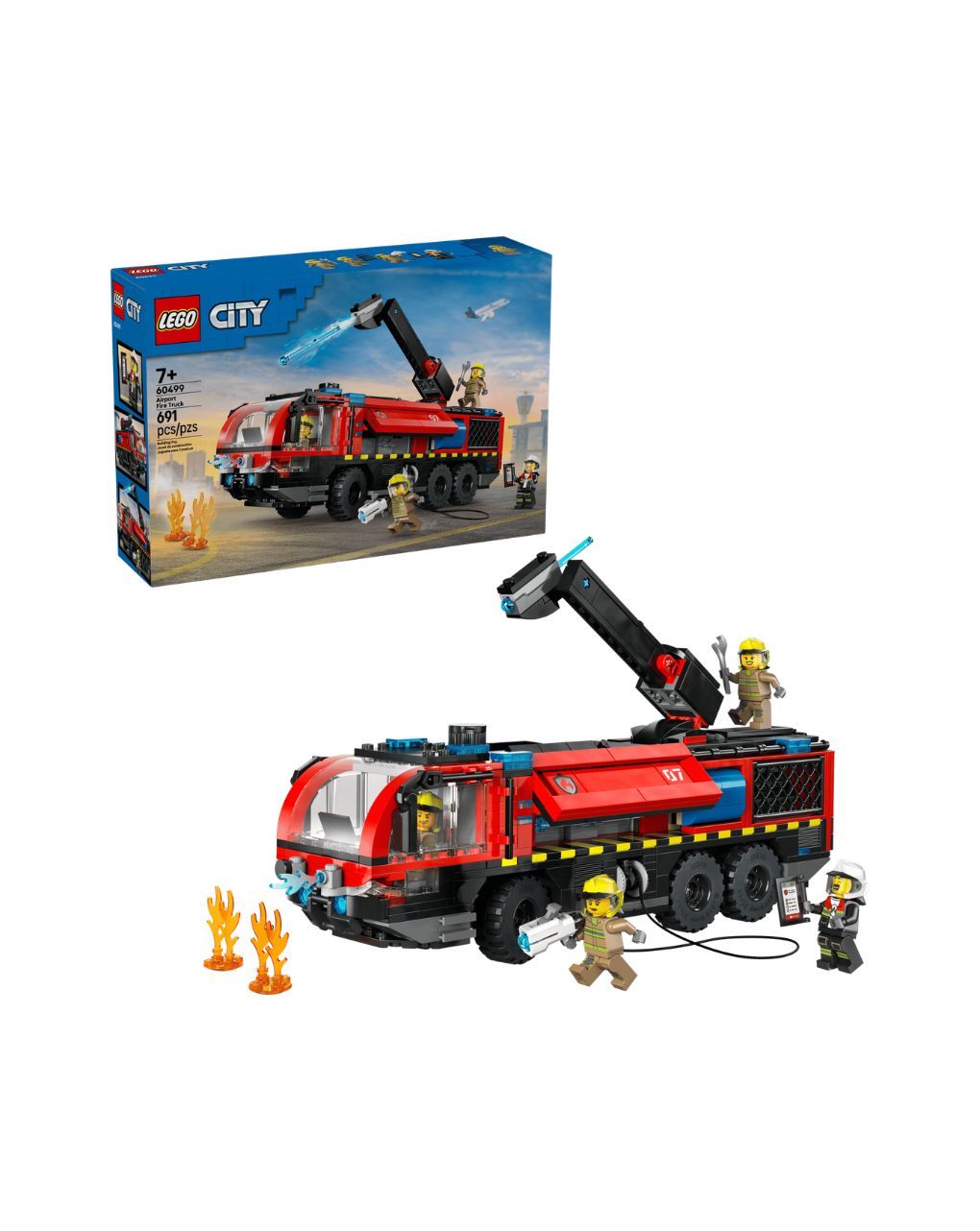 Lego city airport fire truck 60499 - Lego, Lego City