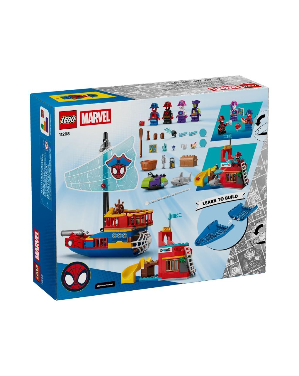 Lego spidey: team spidey pirate ship 11208 - LEGO, LEGO Spidey