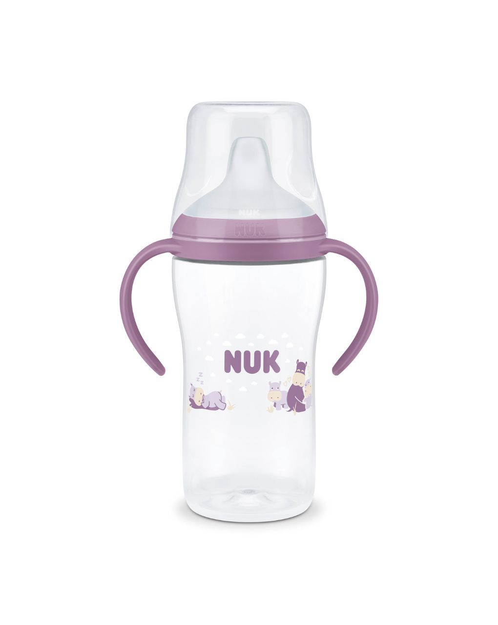 Nuk εκπαιδευτικό ποτηράκι perfect match 6m+ 260ml hippo - Nuk