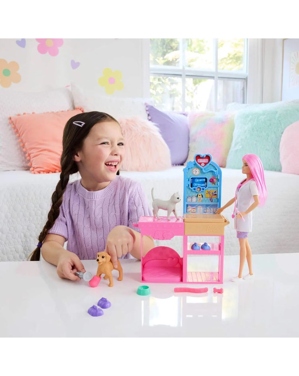 Barbie ιατρείο για ζωάκια jfx93 - BARBIE