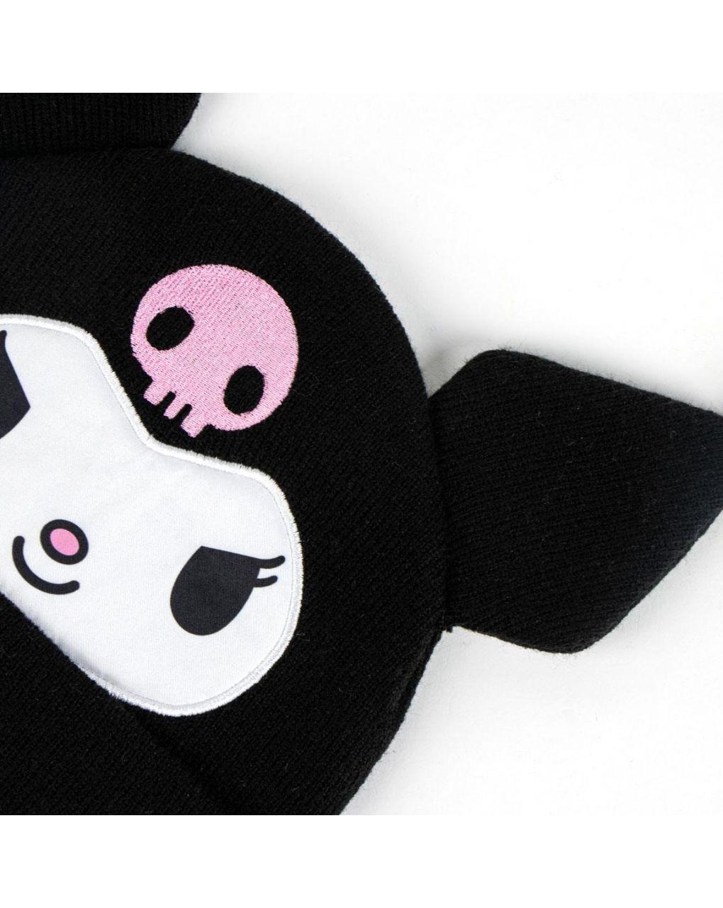 παιδικό χειμερινό σκουφάκι μαύρο hello kitty kuromi για κορίτσι - Disney