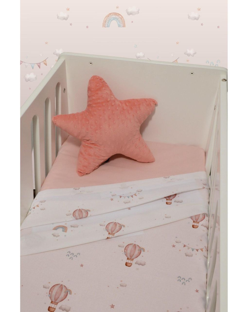 Baby oliver σετ σεντόνια λίκνου 75×110cm σχέδιο 422 46-6704/422